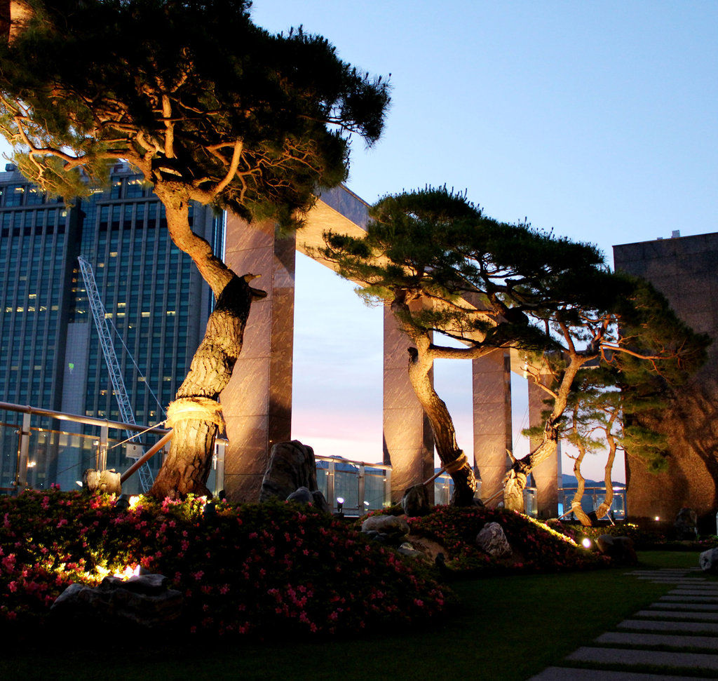 Arban Hotel Busan Bagian luar foto